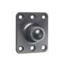 17mm Ball Mount Adapter Plate for GPS and Phones