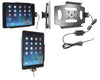 Charging Holder with Tilt-Swivel and Straight Power Cord for Fixed Installation