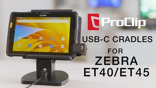 USB-C Cradles for Zebra ET4x