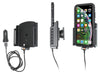 Adjustable iPhone Charging Holder with USB Cigarette Plug for Small to Medium Cases