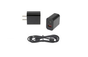 Wall Power Adapter with USB-C PD and USB-A Port