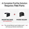 Adjustable iPhone Charging Holder with USB Cigarette Lighter Plug